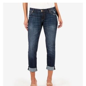 KUT from the Kloth Catherine Boyfriend Jeans sz 18